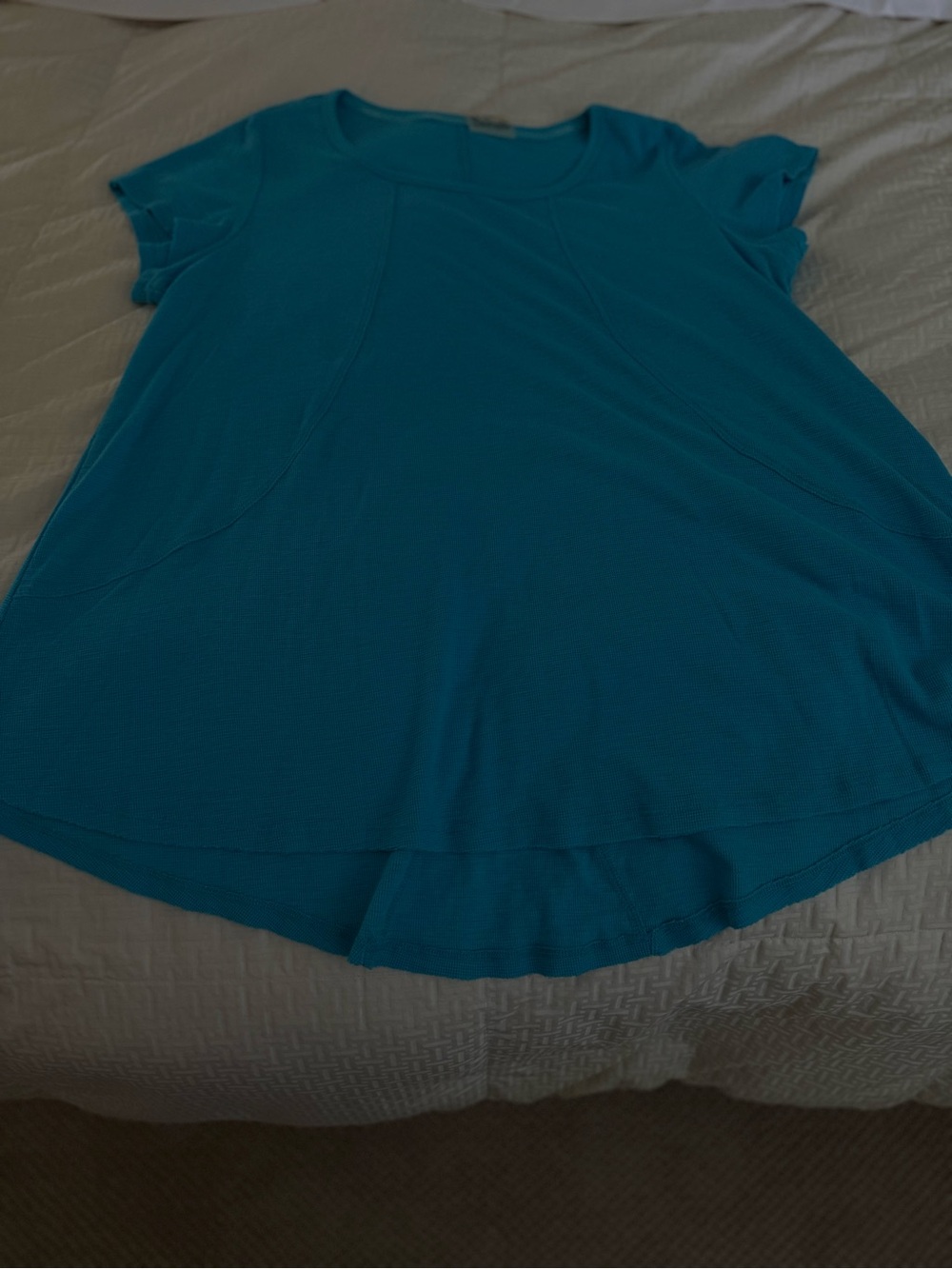 TWO 1X Women’s Short-Sleeve Tops Green Ralph Lauren + Turquoise Calvin Klein - Picture 6 of 9